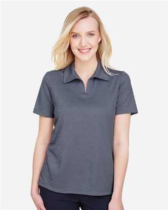 Picture of DG22W - Women's CrownLux Performance® Address Melange Polo