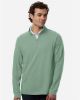 Picture of DG402 - Men's Seaton Pebble Textured Quarter-Zip Pullover