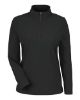 Picture of DG410W - Women's CrownLux Performance® Windsor Welded Quarter-Zip Pullover