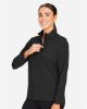 Picture of DG410W - Women's CrownLux Performance® Windsor Welded Quarter-Zip Pullover
