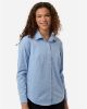 Picture of DG505W - Women's CrownLux Performance® Spencer Poplin Dress Shirt
