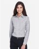 Picture of DG520W - Women's Crown Collection® Glen Plaid Woven Dress Shirt