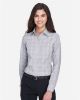 Picture of DG520W - Women's Crown Collection® Glen Plaid Woven Dress Shirt