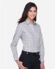 Picture of DG520W - Women's Crown Collection® Glen Plaid Woven Dress Shirt