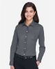Picture of DG530W - Women's Crown Collection® Solid Stretch Twill Woven Dress Shirt
