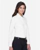 Picture of DG530W - Women's Crown Collection® Solid Stretch Twill Woven Dress Shirt