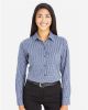 Picture of DG535W - Women's CrownLux Performance® Tonal Mini Check Woven Dress Shirt