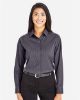 Picture of DG535W - Women's CrownLux Performance® Tonal Mini Check Woven Dress Shirt