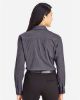 Picture of DG535W - Women's CrownLux Performance® Tonal Mini Check Woven Dress Shirt