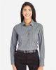 Picture of DG535W - Women's CrownLux Performance® Tonal Mini Check Woven Dress Shirt