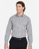Picture of DG536 - Men's CrownLux Performance® Gingham Dress Shirt