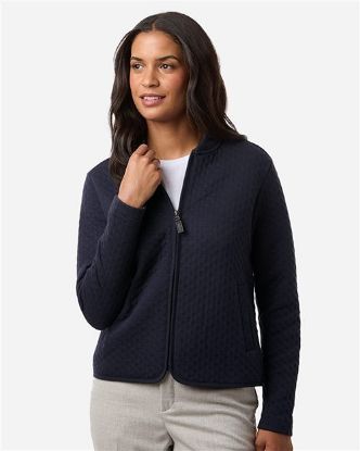 Picture of DG740W - Women's Berkeley Textured Full-Zip Jacket