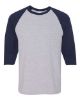 Picture of 5700 - Unisex Heavy Cotton™ Raglan Three-Quarter Sleeve T-Shirt