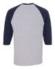 Picture of 5700 - Unisex Heavy Cotton™ Raglan Three-Quarter Sleeve T-Shirt
