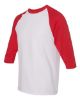 Picture of 5700 - Unisex Heavy Cotton™ Raglan Three-Quarter Sleeve T-Shirt