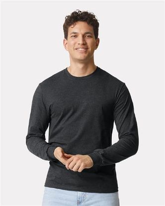 Picture of 64440CVC - Unisex Softstyle® CVC Long Sleeve T-Shirt