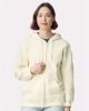 Picture of SF600 - Unisex Softstyle® Midweight Full-Zip Hooded Sweatshirt