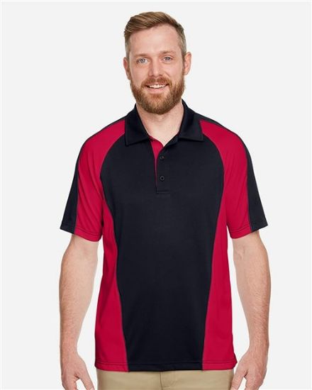 Picture of M385 - Men's Advantage Snag Protection Plus IL Colorblock Polo