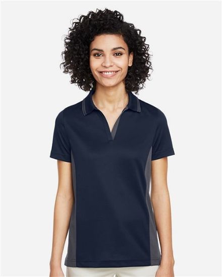 Picture of M386W - Women's Flash Snag Protection Plus IL Colorblock Polo