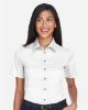 Picture of M500SW - Women's Easy Blend™ Short Sleeve Twill Dress Shirt with Stain-Release