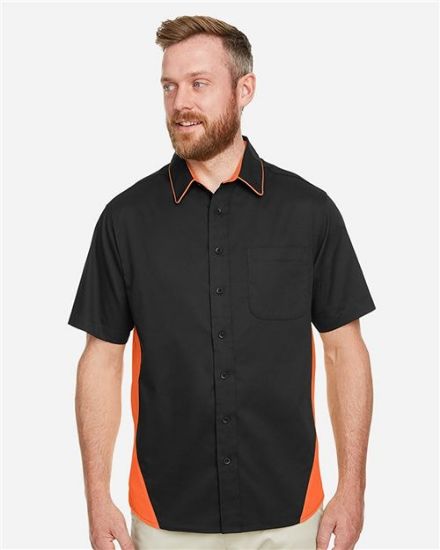 Picture of M586T - Men's Tall Flash IL Colorblock Shirt