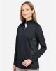 Picture of M786W - Women's Flash Snag Protection Plus IL Colorblock Quarter-Zip Pullover