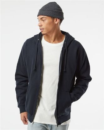 Picture of IND4000Z - Unisex Heavyweight Full-Zip Hooded Sweatshirt