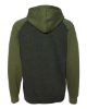 Picture of IND40RP - Unisex Raglan Hooded Sweatshirt