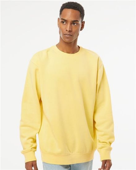 Picture of PRM3500 - Unisex Midweight Pigment-Dyed Crewneck Sweatshirt
