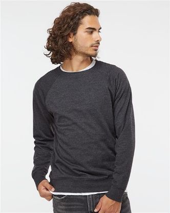 Picture of SS1000C - Unisex Lightweight Loopback Terry Crewneck Sweatshirt