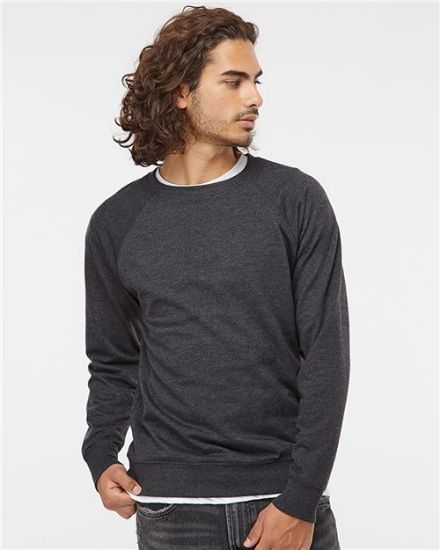 Picture of SS1000C - Unisex Lightweight Loopback Terry Crewneck Sweatshirt