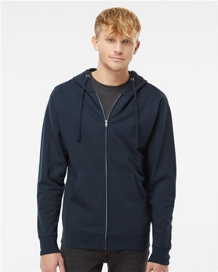 Picture of SS4500Z - Unisex 8.5 oz. Midweight Full-Zip Hooded Sweatshirt