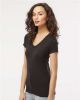 Picture of 3542 - Women's Deluxe Blend V-Neck T-Shirt