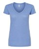 Picture of 3542 - Women's Deluxe Blend V-Neck T-Shirt