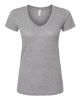 Picture of 3542 - Women's Deluxe Blend V-Neck T-Shirt