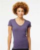 Picture of 3542 - Women's Deluxe Blend V-Neck T-Shirt