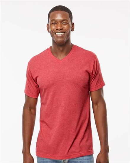 Picture of 3543 - Deluxe Blend V-Neck T-Shirt