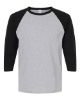 Picture of 5540 - Raglan Three-Quarter Sleeve Baseball T-Shirt