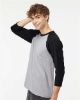 Picture of 5540 - Raglan Three-Quarter Sleeve Baseball T-Shirt