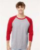 Picture of 5540 - Raglan Three-Quarter Sleeve Baseball T-Shirt
