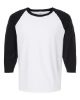 Picture of 5540 - Raglan Three-Quarter Sleeve Baseball T-Shirt