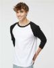 Picture of 5540 - Raglan Three-Quarter Sleeve Baseball T-Shirt