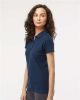 Picture of 7600 - Women's Ringspun Pique Polo
