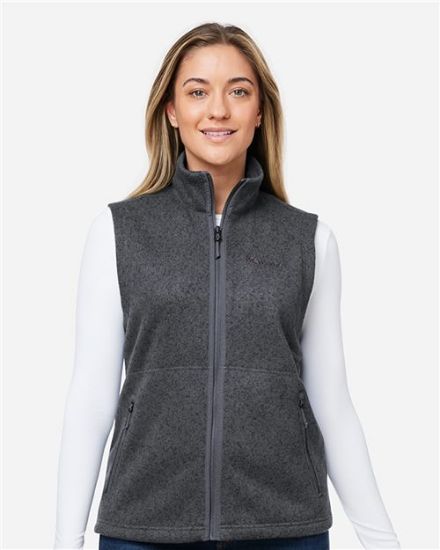 Picture of M16251 - Women's Drop Line Fleece Vest