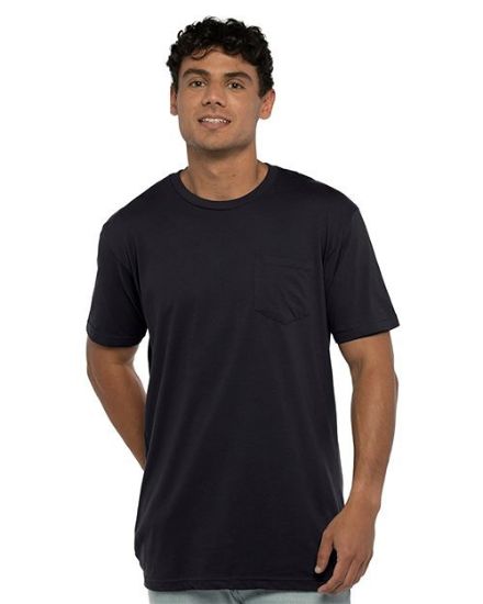 Picture of 3605 - Unisex Cotton Pocket Tee