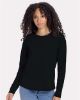Picture of 3911 - Women's Cotton Relaxed Long Sleeve Tee