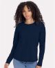 Picture of 3911 - Women's Cotton Relaxed Long Sleeve Tee