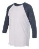 Picture of 6051 - Unisex Triblend Three-Quarter Raglan Tee