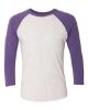 Picture of 6051 - Unisex Triblend Three-Quarter Raglan Tee