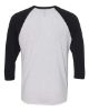 Picture of 6051 - Unisex Triblend Three-Quarter Raglan Tee